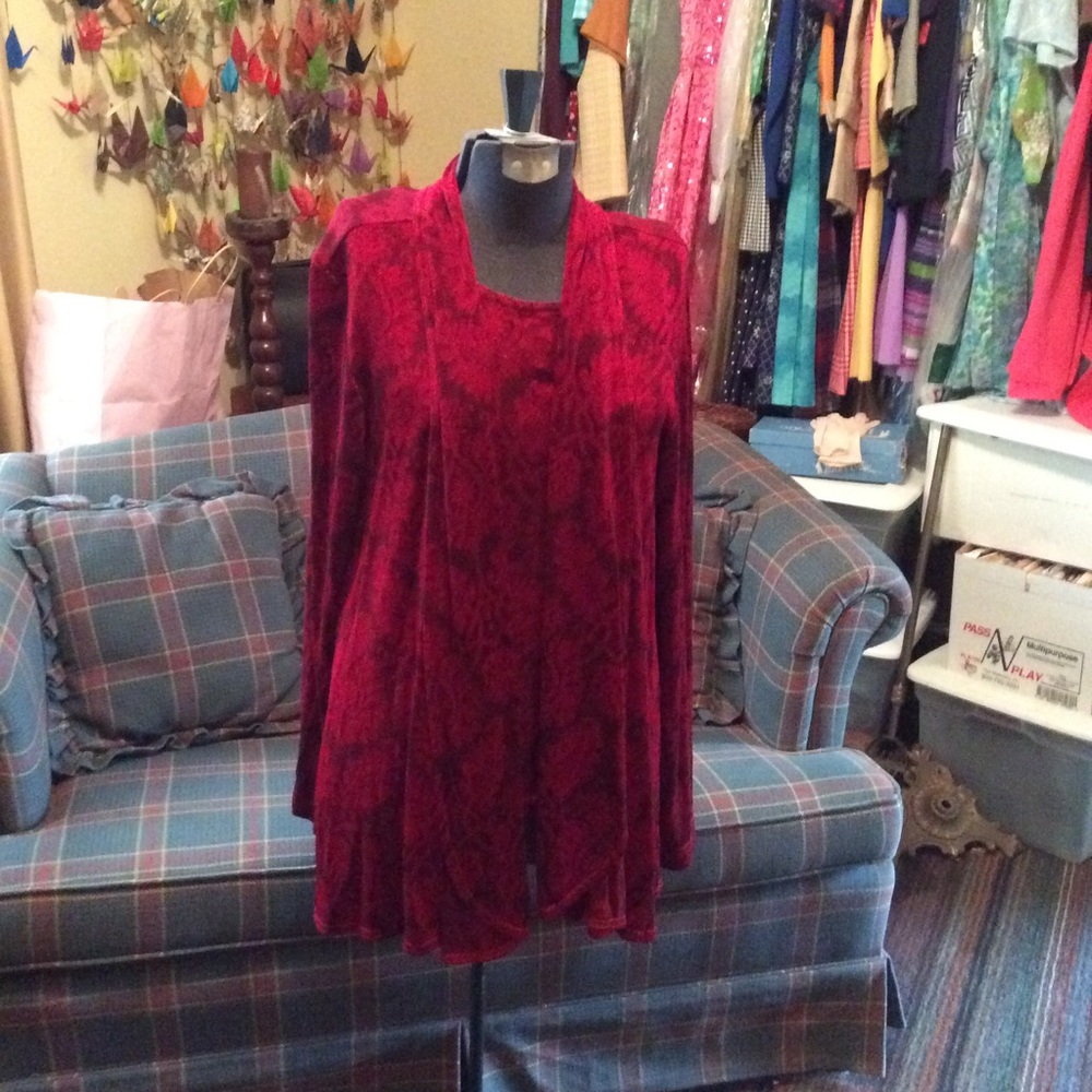 Coldwater Creek top and jacket